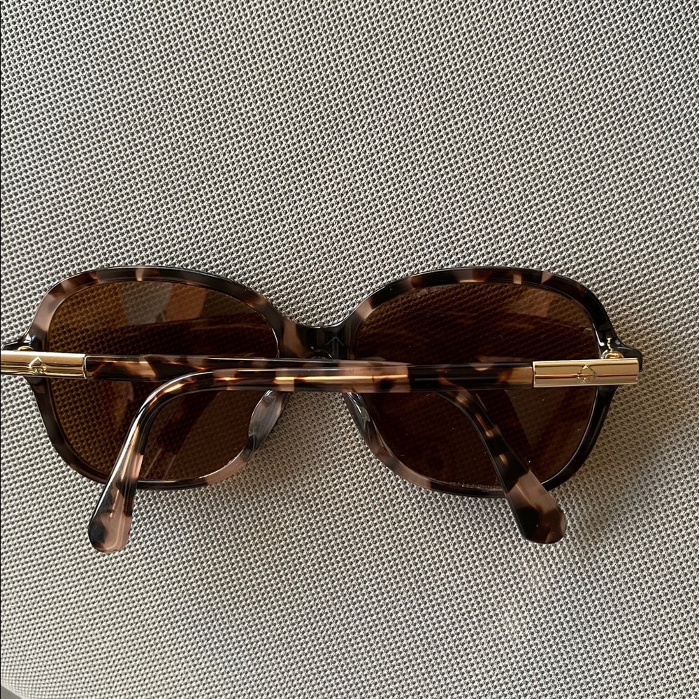 Kate Spade Brylee Hello Sunshine Sunglasses $300 Tortoise & Gold - Picture 6 of 6